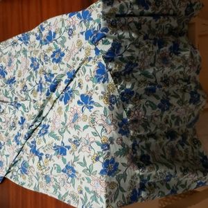 Plus Size Blue Floral Land's End Maxi Dress from spring 2021